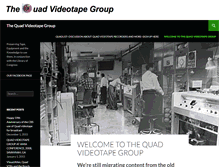 Tablet Screenshot of mail.quadvideotapegroup.com